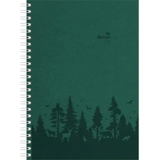 ALPHA EDITION GmbH & Co. KG Alpha Edition - Wochenplaner Nature Line Forest 2026 – Taschenkalender A5 (15×21 cm) mit 128 Seiten & umweltfreundlichem Strukturpapier, Weekly-Planer mit Monatsübersichten & Notizbereichen