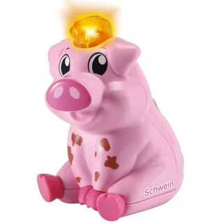 Vtech Tip Tap Baby Tiere - Schwein – Interaktives Spielzeug mit Licht und Musik für fantasievolle Rollenspiele – Für Kinder von 1-5 Jahren