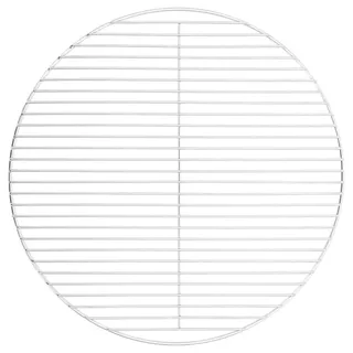 vidaXL Grillrost Rund Ø54 Cm 304 Edelstahl , Silberfarben , Metall , 54x54 cm , Grills, Grillzubehör