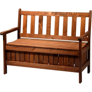 Dobar Truhenbank 115 x 58 x 89 cm Braun