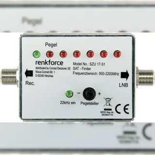 Renkforce RF-4470372 SAT Finder