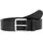 Gürtel Vintage Leather Belt W85 Black