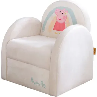 roba Kindersessel Peppa Pig 44 x 50 x 45 cm Polyester beige/grau