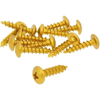 Schraubensatz 12 Stück Verkleidung Gold - 5x20