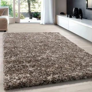 Ayyildiz Enjoy Shaggy Hochflorteppich 160 x 230 cm Beige