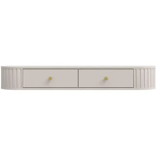 masseno Bolla Konsolentisch 123x17,5x35,9 cm Beige
