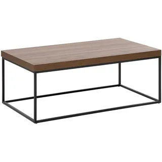 Beliani Delano Braun/Schwarz Holz 60 x 40 x 100 cm