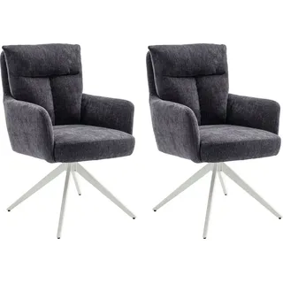 Home Affaire Esszimmerstuhl Monaco grau 2er Set