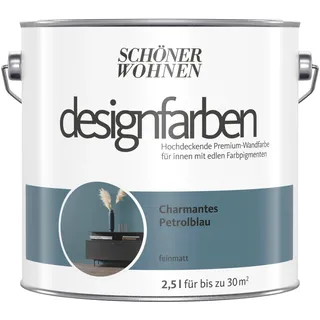 Designfarben 2,5 l charmantes petrolblau