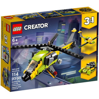 LEGO Creator 3in1 Hubschrauber-Abenteuer 31092