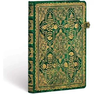 Paperblanks - Herbstfiligran Wacholder - Notizbuch Mini Liniert, Mini (140 x 95)