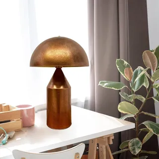Pilz Lampe Tischlampe Nachttischleuchte Kupfer Tischleuchte Pilzlampe - Kupfer