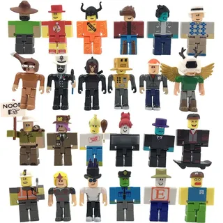 Roblox Avatar Figuren Set Spiel Periphere Robot Overseer PVC Figur Sammeln Model#02 - 24pcs Sammlerpuppen