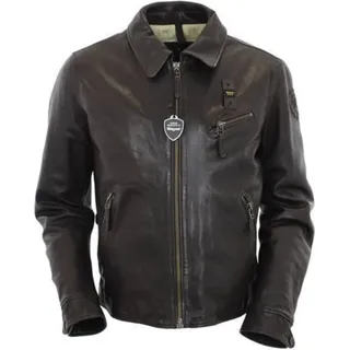 Blauer Jacken Kurtka Męska Skóra BLUL01284, BLUL01284370, Größe: 193 - Braun