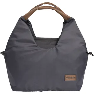 Gesslein Wickeltasche »N°5, kieselgrau/tabak«, mit Wickelauflage und Flaschenhalter, Made in Germany, grau