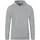 Kapuzensweat Organic Hellgrau Meliert 5XL