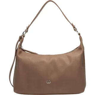 GERRY WEBER Schultertasche Umhängetasche Be Different 1.0 Hobo Portabella dunkelbraun - Dunkelbraun