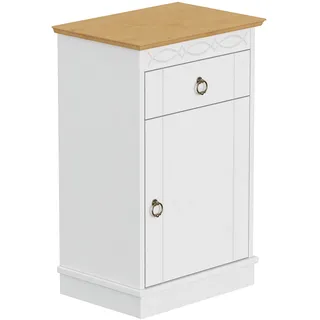 OTTO home "Indra, Badschrank, Badmöbel, Badezimmerschrank", B/T/H: 46/32/73 cm, aus massiver Kiefer, mit Schublade, FSC-zertifiziert,