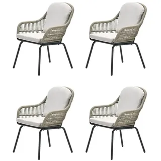 Garden Impressions Triton Gartenstuhl 66 x 66 x 86 cm sand 4 St.