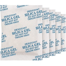 Weriirew Silica Gel Sachets Trockenmittelbeutel für die Aufbewahrung von Tiernahrung 20 Gramm [15 Packungen] Effiziente Feuchtigkeitsabsorber