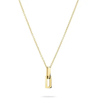 Liebeskind Berlin Kette mit Anhänger Festive Mini Link Gold Edelstahl L: 45 B: 2mm