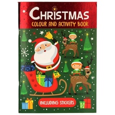 Wins Holland Coloring and Activity Book A4 Christmas