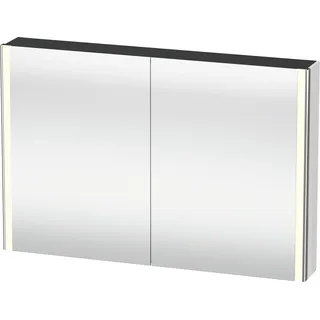 Duravit XSquare Spiegelschrank mit LED- Beleuchtung, 1200x800x155mm, XS7114091910000, Farbe: Taupe Matt