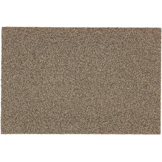 ASTRA Fußmatte "Brush Line 240" rechteckig 11 mm Höhe Türmatte, Schmutzfangmatte, In -und Outdoor geeignet, beige