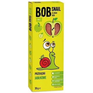 APFELROLLEN-SNACK OHNE ZUCKERZUSATZ, GLUTENFREI 30 g - BOB SNAIL