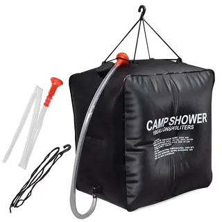 Verk 14276 Solardusche Camp Shower 40 l - Schwarz