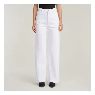 G-Star für Damen. D23591-D552-G547 Jeans Deck 2.0 High Loose weiß (29/34), Lässig, Denim, Bio-Baumwolle, Nachhaltig