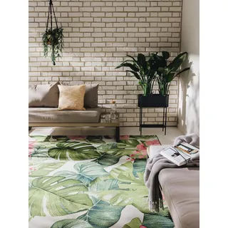 benuta nest Artis Outdoor-Teppich 80 x 165 cm Mehrfarbig
