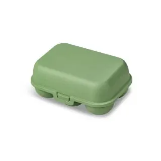 Koziol Eierbox eckig grün 6 Eier