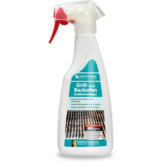 HOTREGA Grill & Backofen Radikalreiniger 500ml | Starker Fettlöser | Reiniger für Edelstahl, Glas & Keramik | Ohne Chlor & Lösemittel | Entfernt Eingebranntes in Mikrowelle oder Fritteuse