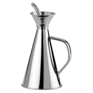 ILSA 383 – Ölkanne, Edelstahl, silberfarben 1/4 l Silber