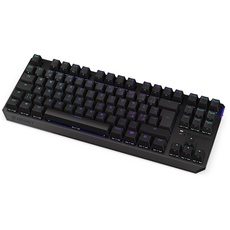 ENDORFY Thock TKL Wireless NO Red, Kailh Box Red linear switches, wireless keyboard 2.4 GHz and Bluetooth, TKL 80% mechanical keyboard, nordic layout | EY5B006