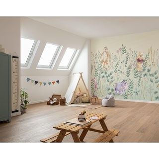 KOMAR Fototapete Winnie the Pooh Hide and Seek - Größe 300 x 250 cm