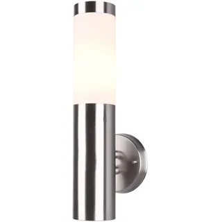 meineWunschleuchte Design Edelstahl Außenwandleuchte RADA - vielfältige Außenbeleuchtung für Haus und Garten