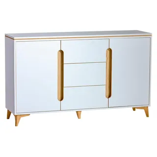 Kommode Sideboard Highboard Schrank Modern Wohnzimmer Kollektion Kommoden Neu - Weiß