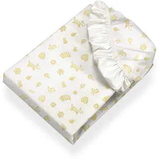 SETEX Baby Matratzenschutz, Bedruckt, 70 x 140 cm großer Matratzenschoner