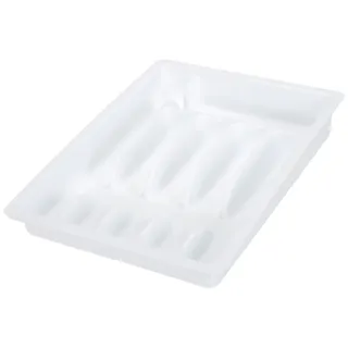 KESPER Besteckkasten ausziehbar 29-50 cm Weiß
