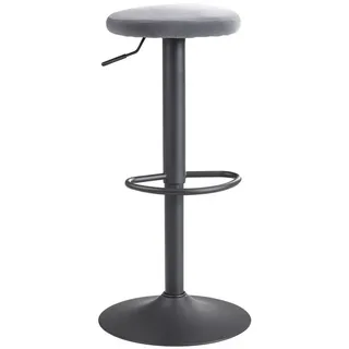 Wohnling Barhocker WL6.200 58 - 79 cm Dunkelgrau