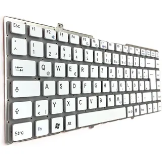DEUTSCHE - Weiß ohne RahmTastatur für Sony Vaio VGN-FW41ZJ/H VGN-FW45X145S - Weiß