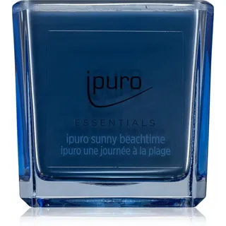 ipuro Sunny Beachtime Duftkerze 125 g blau
