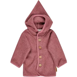 Sterntaler Unisex Babyjacke Fleece, samtrosa, 68