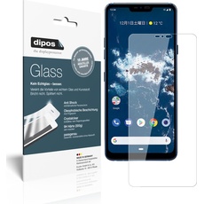 Dipos Displayschutz Anti-Shock (1 Stück, LG X5 Android One), Smartphone Schutzfolie