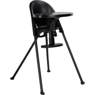 Europe Baby Fold 3-in-1 Hochstuhl - Matt Schwarz - Schwarz
