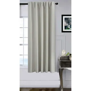Gardinenbox Premium Verdunkelungsvorhang HxB 175x140 cm Creme »Boston Dark« 100% Verdunkelung mit Multibandaufhängung, 2023600