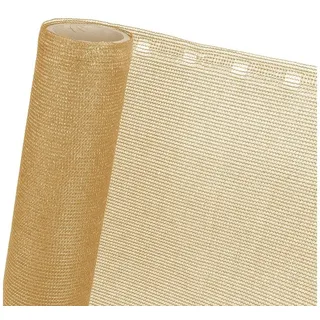 Haga® Zaunblende 90 x 90 cm Beige Kunststoff
