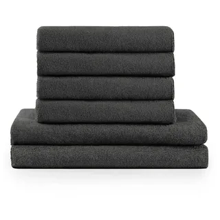 Blumtal Badetuchset 4-tlg. anthrazit